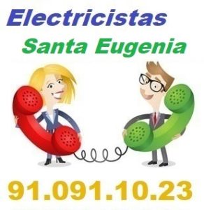 Telefono de la empresa electricistas Santa Eugenia
