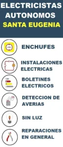 electricistas Santa Eugenia baratos