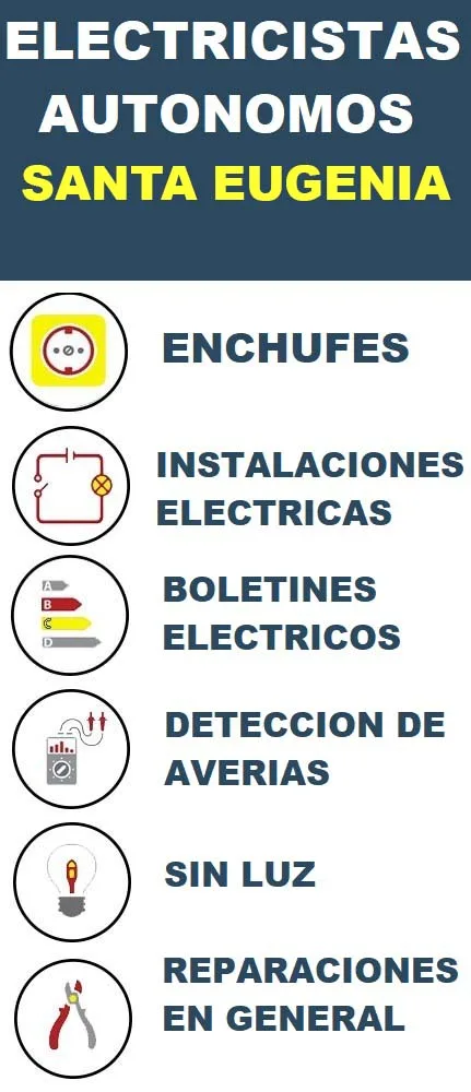 electricistas Santa Eugenia baratos
